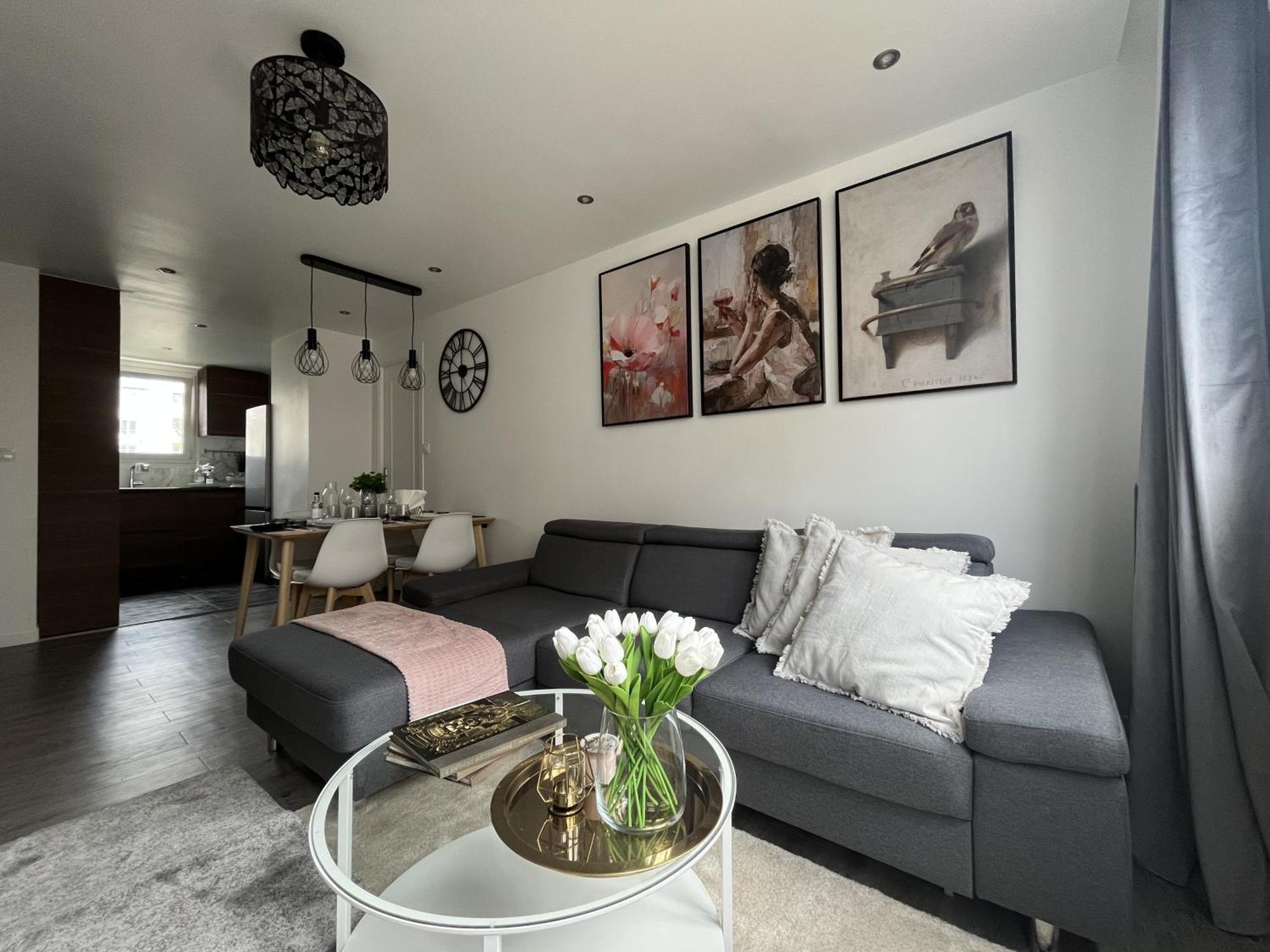 Entire 60M2 Apartment - Close To Paris - Parking - Kitchen - 2Min Rerb - Olympic'24 Bourg-la-Reine Εξωτερικό φωτογραφία