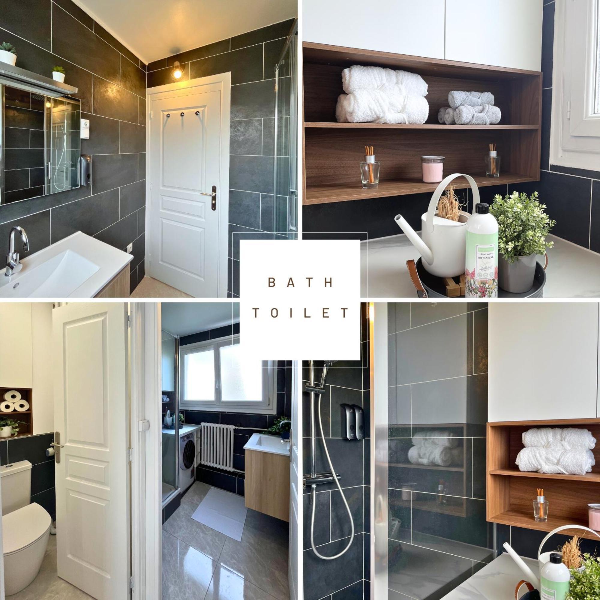 Entire 60M2 Apartment - Close To Paris - Parking - Kitchen - 2Min Rerb - Olympic'24 Bourg-la-Reine Εξωτερικό φωτογραφία