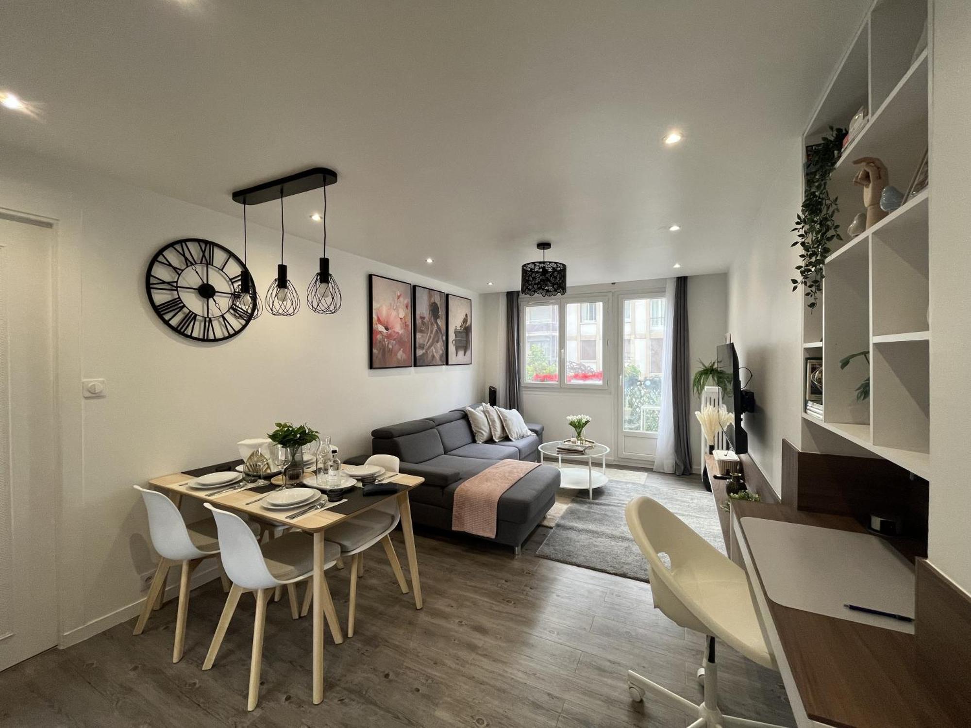 Entire 60M2 Apartment - Close To Paris - Parking - Kitchen - 2Min Rerb - Olympic'24 Bourg-la-Reine Εξωτερικό φωτογραφία
